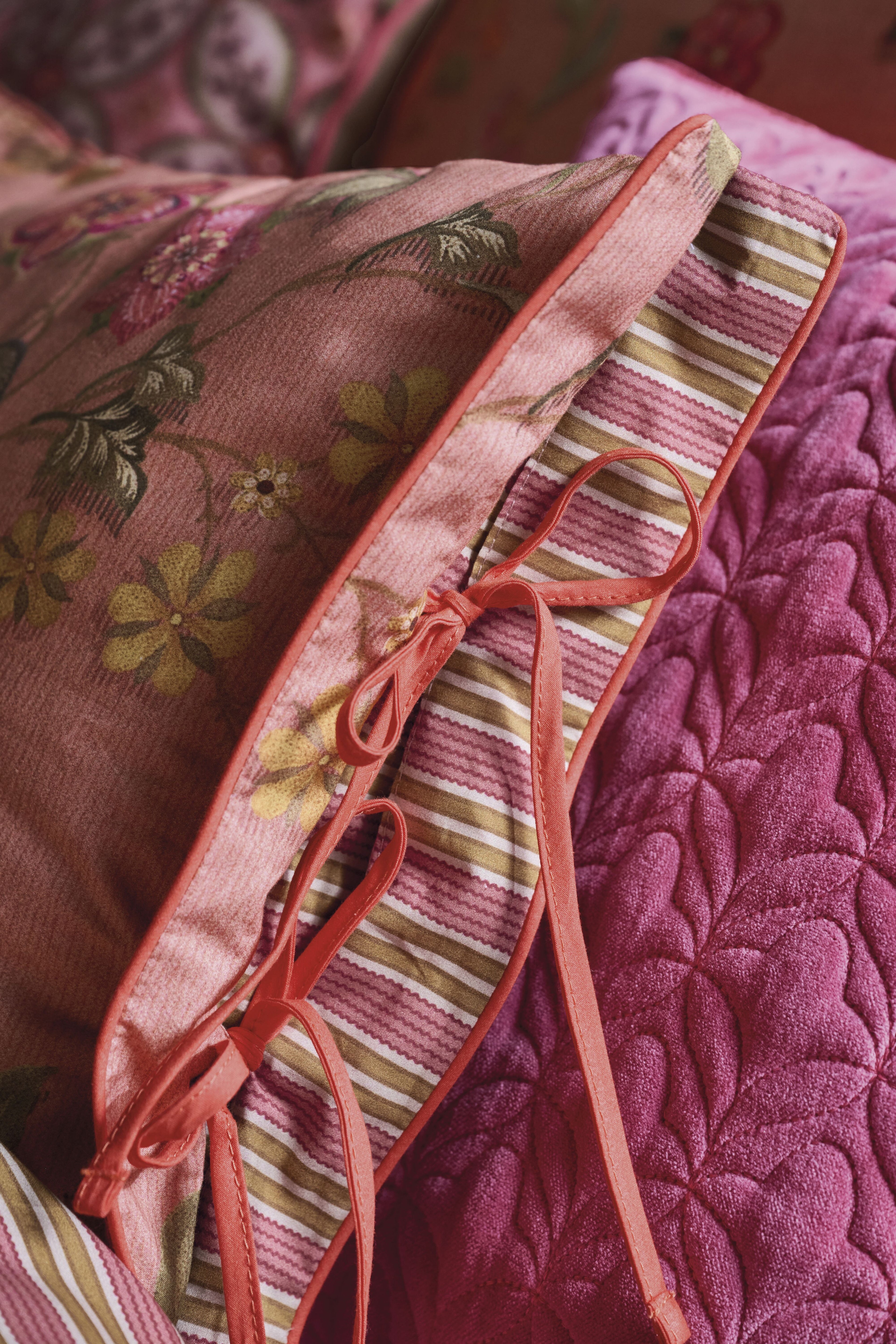 Pip Studio Coco Flower Kissen - Koralle