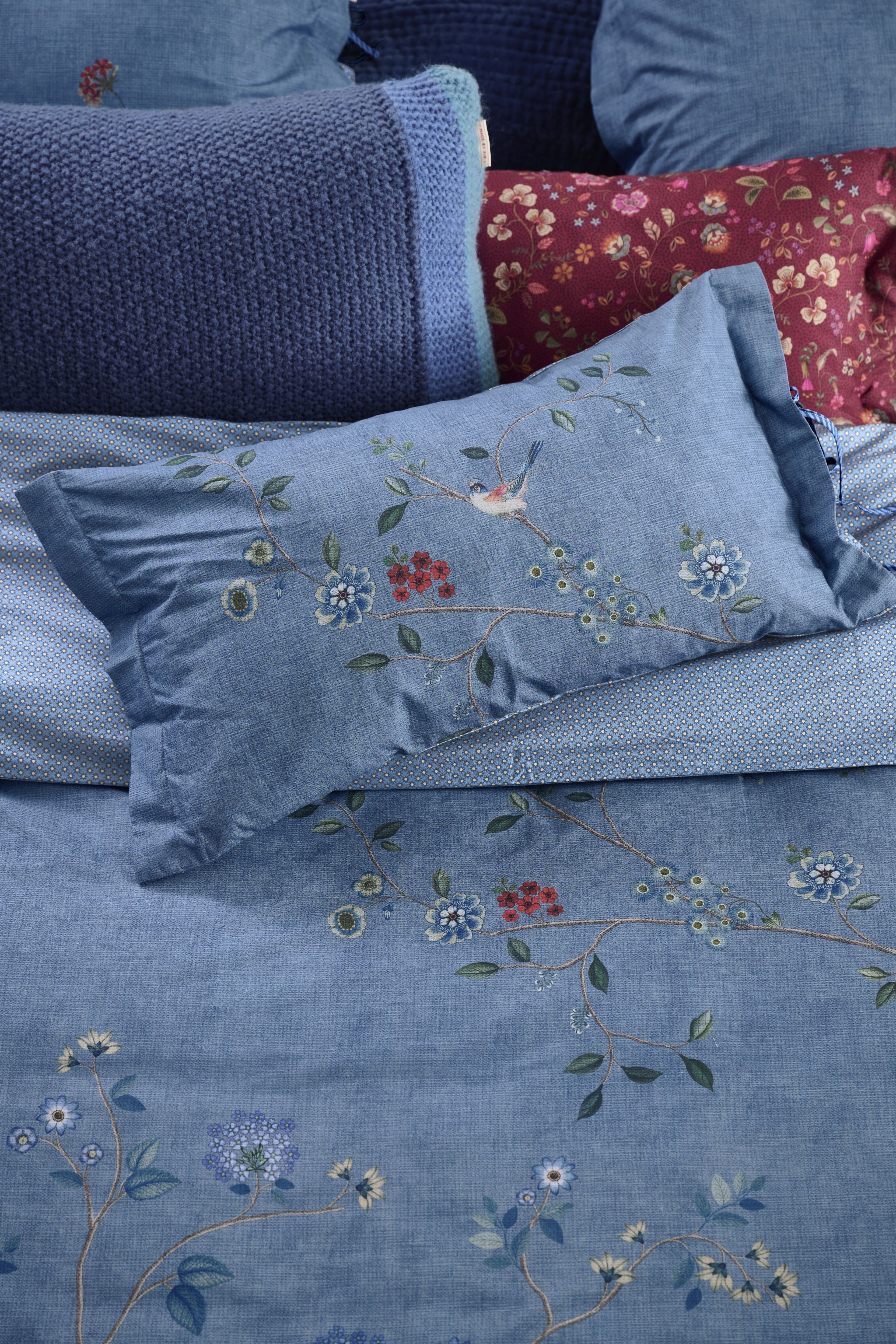 Pip Studio Desi Garden Bettwäsche - Blau