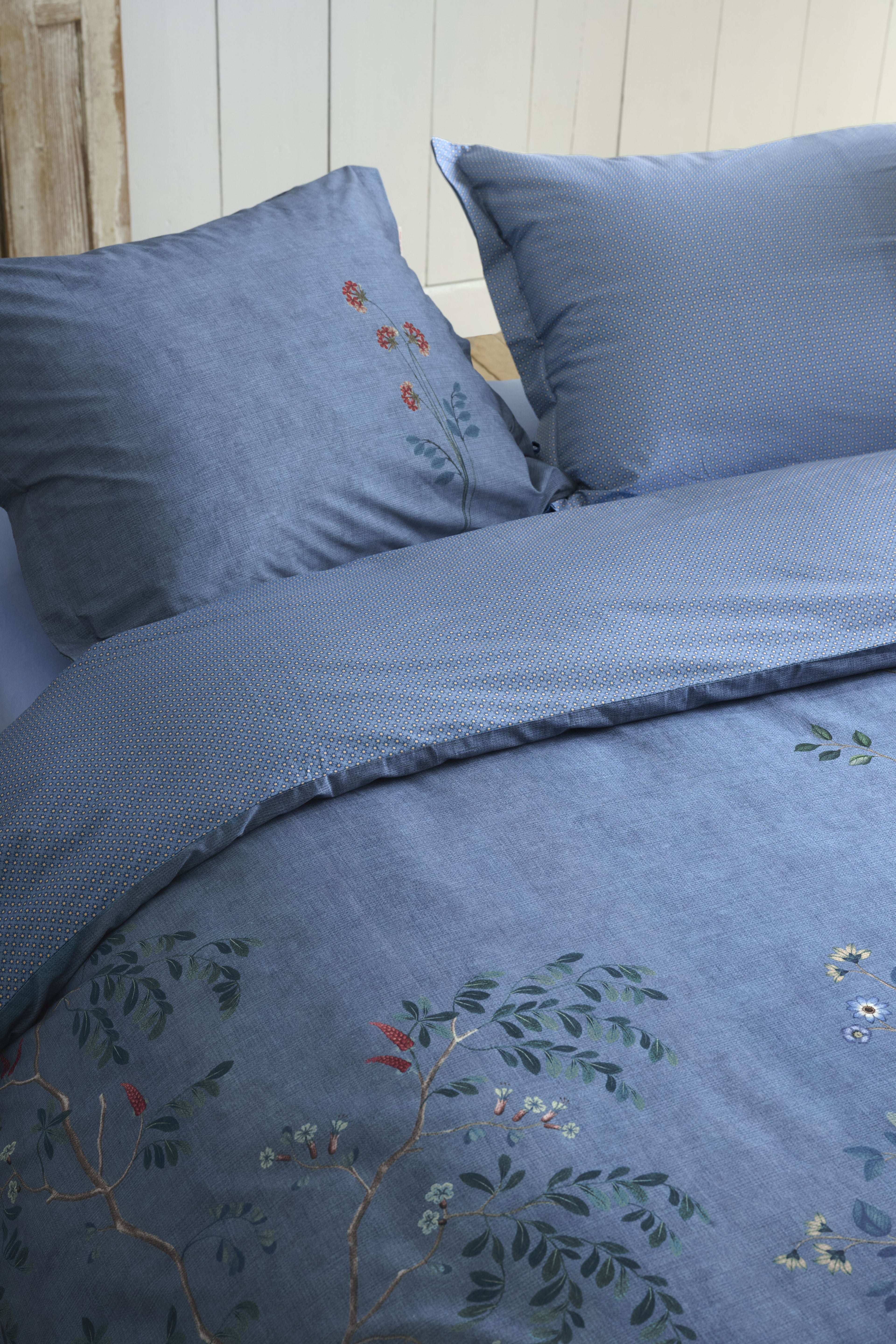 Pip Studio Desi Garden Bettwäsche - Blau