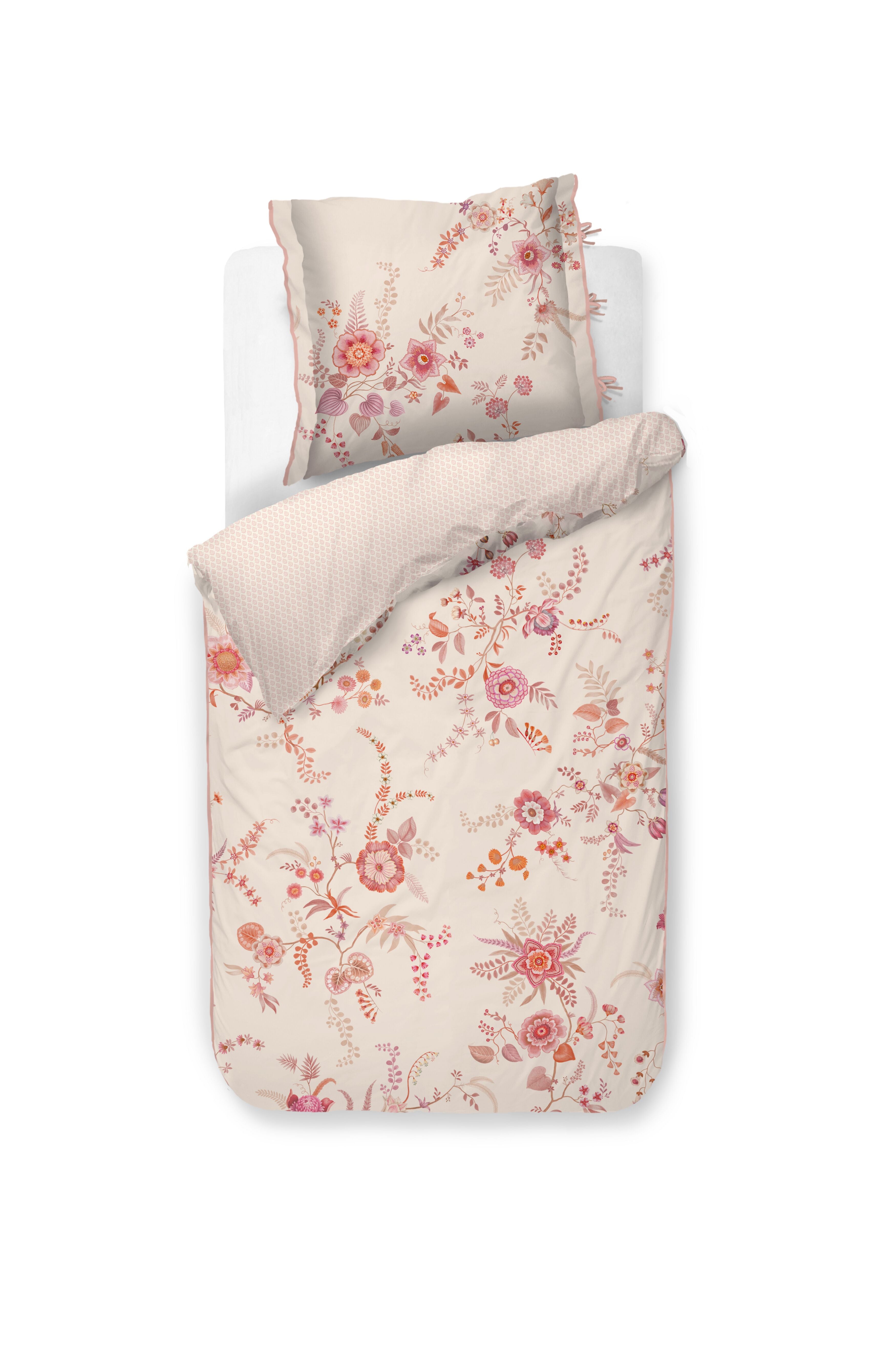 Pip Studio Everbloom Bettwäsche - Hellrosa
