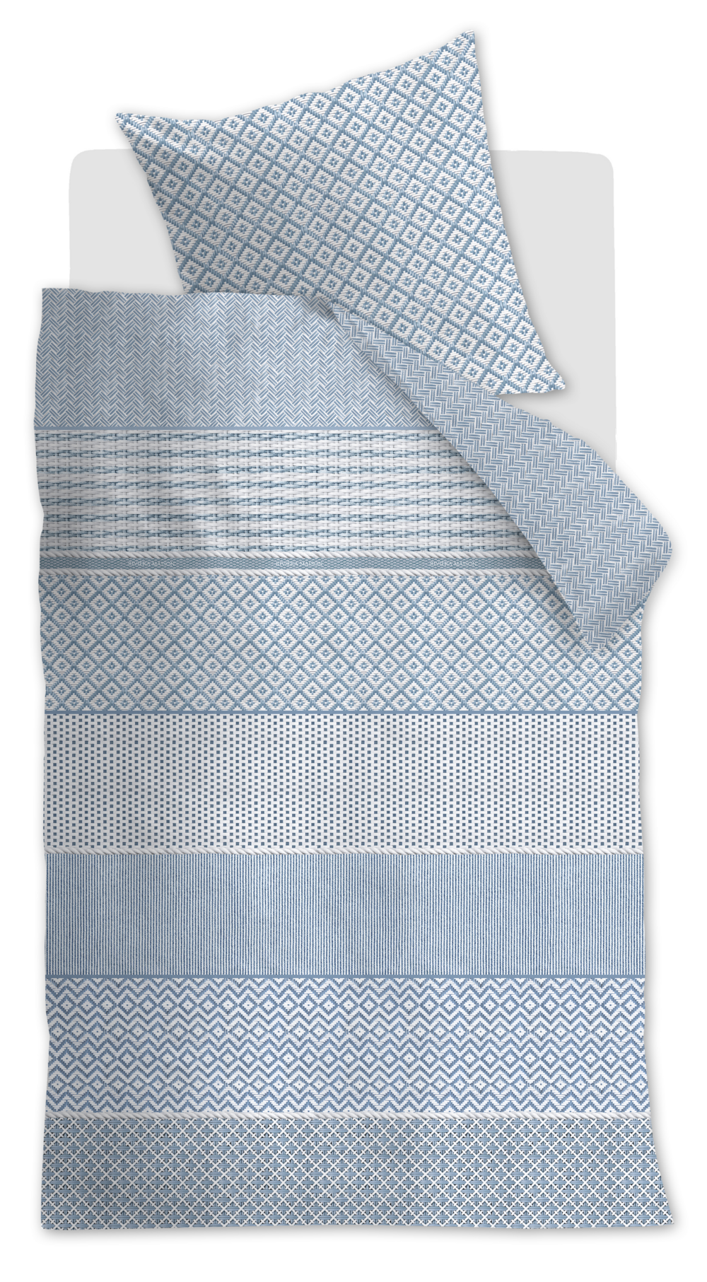 Rivièra Maison Francesco Bettwäsche - Blau