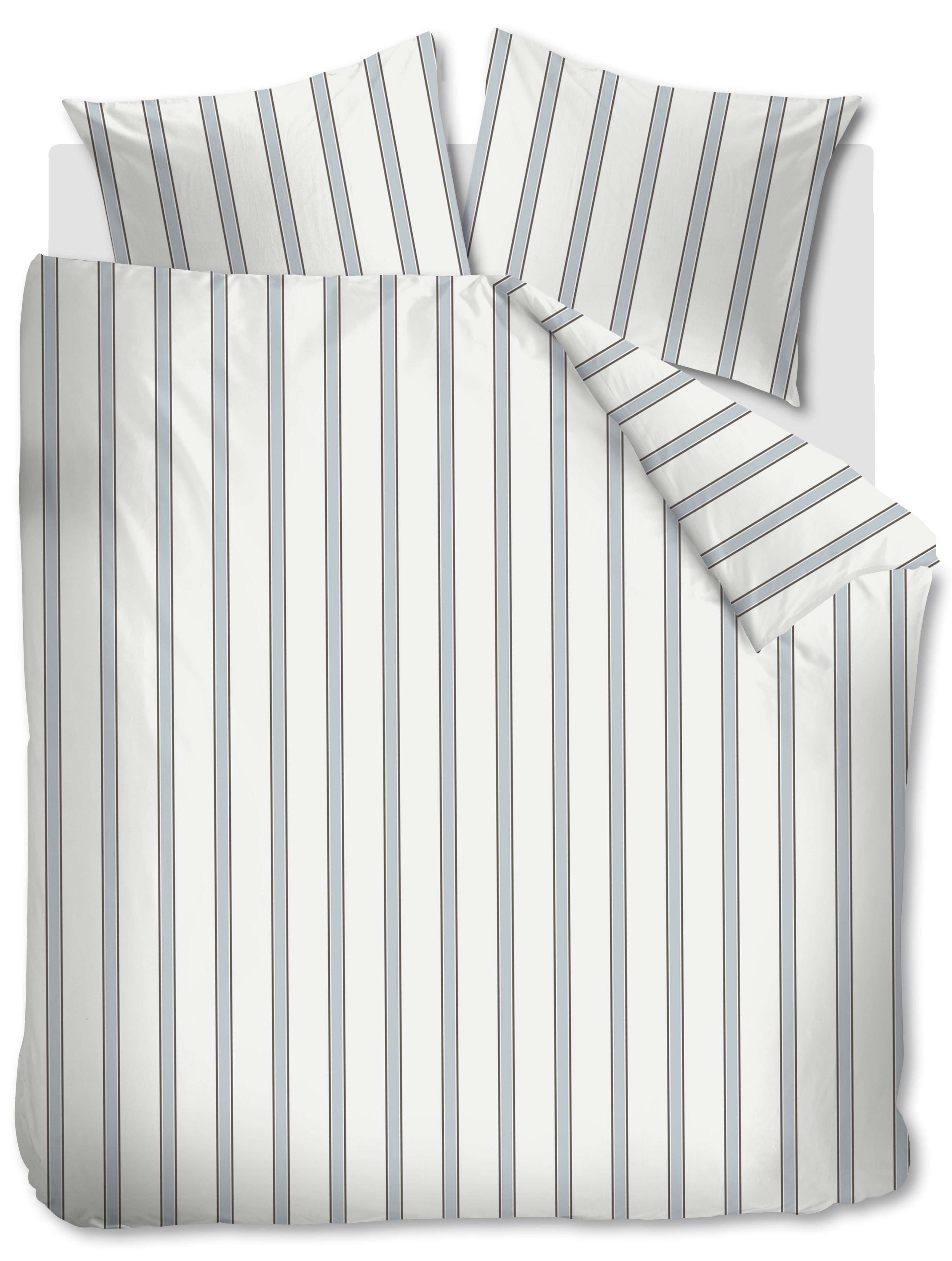 vtwonen Fun Stripe Bettwäsche - Blau