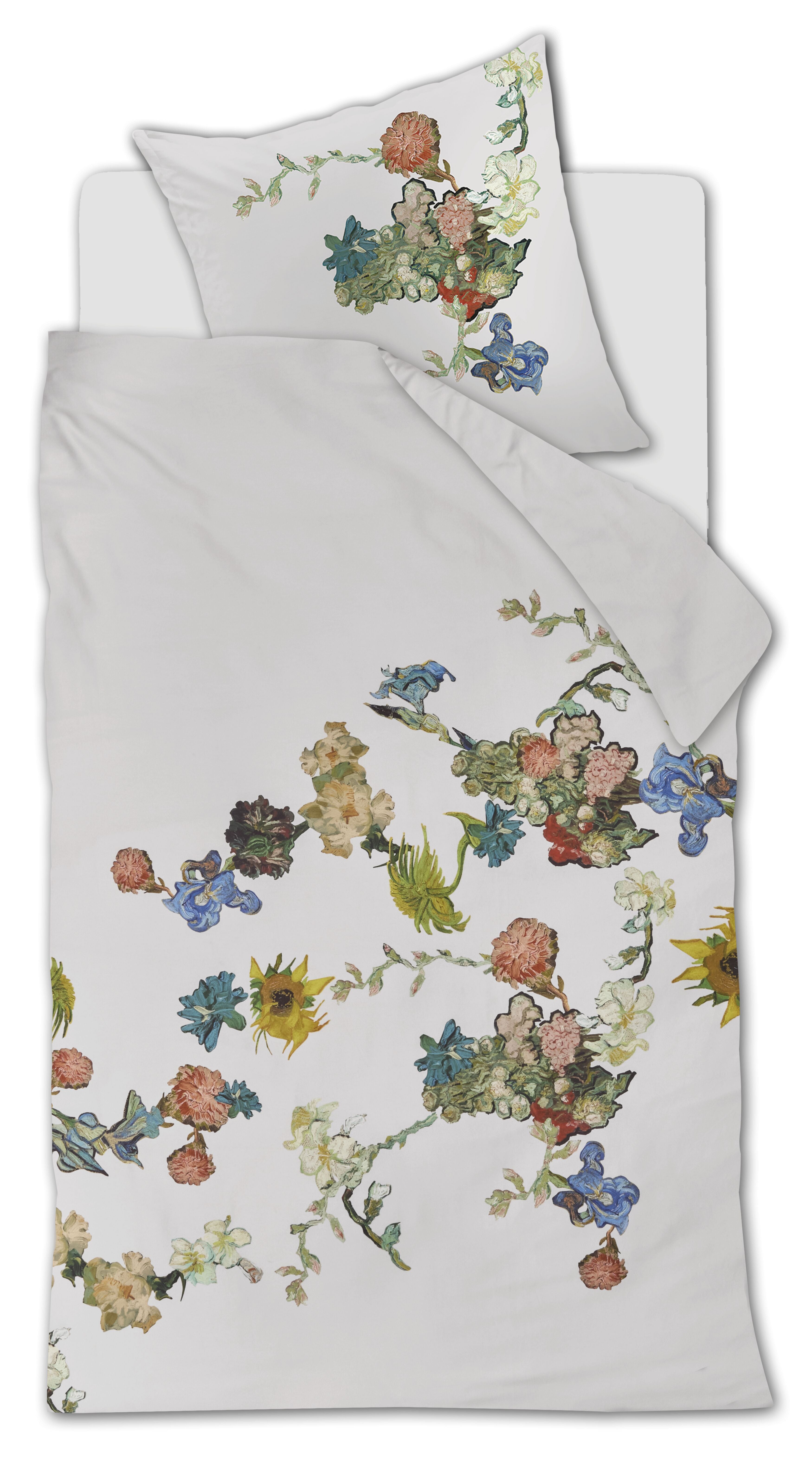 Beddinghouse x Van Gogh Museum Guirlande Des Fleurs Bettwäsche - Sand