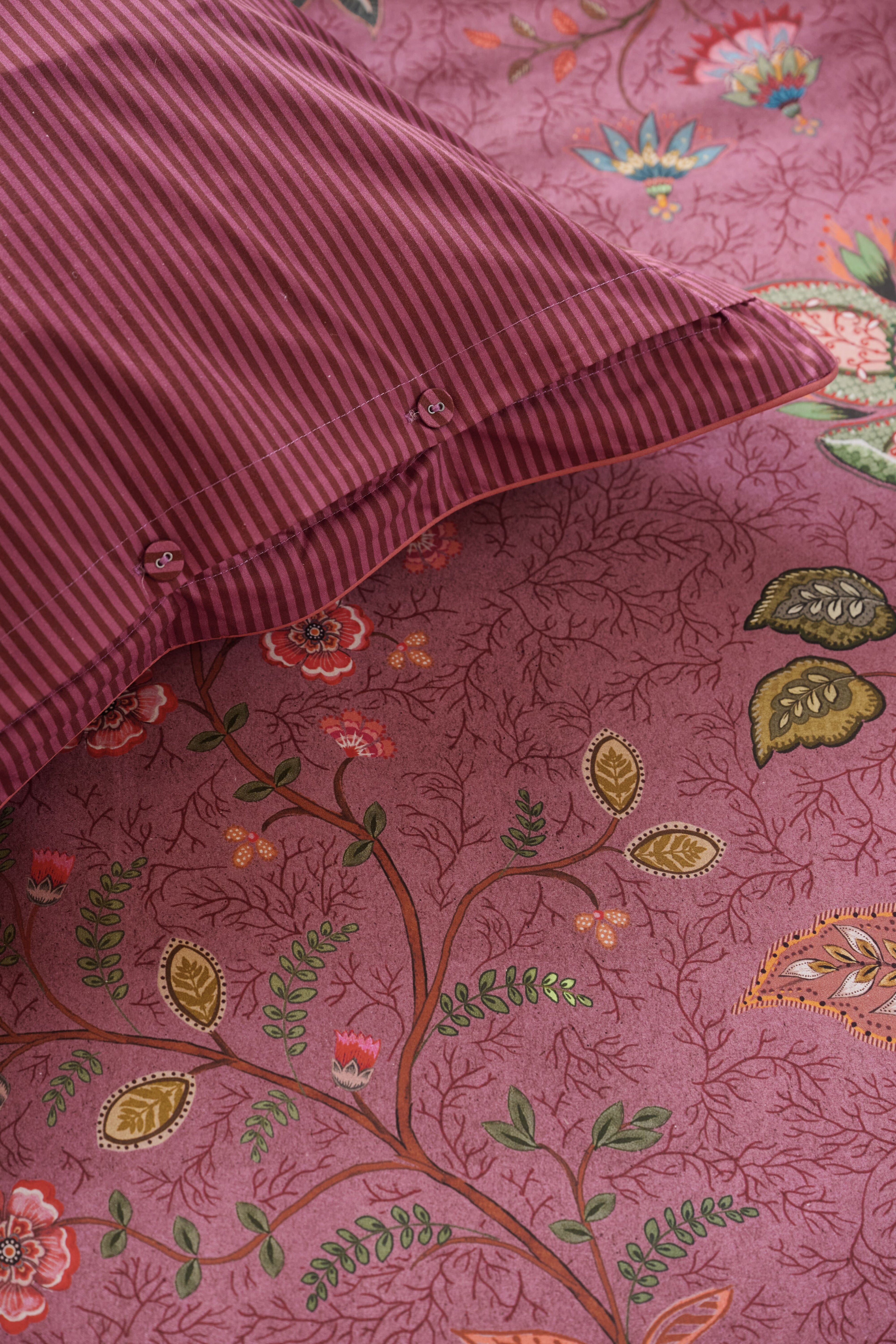 Pip Studio Mumbai Evening Kissen - Dunkelrosa