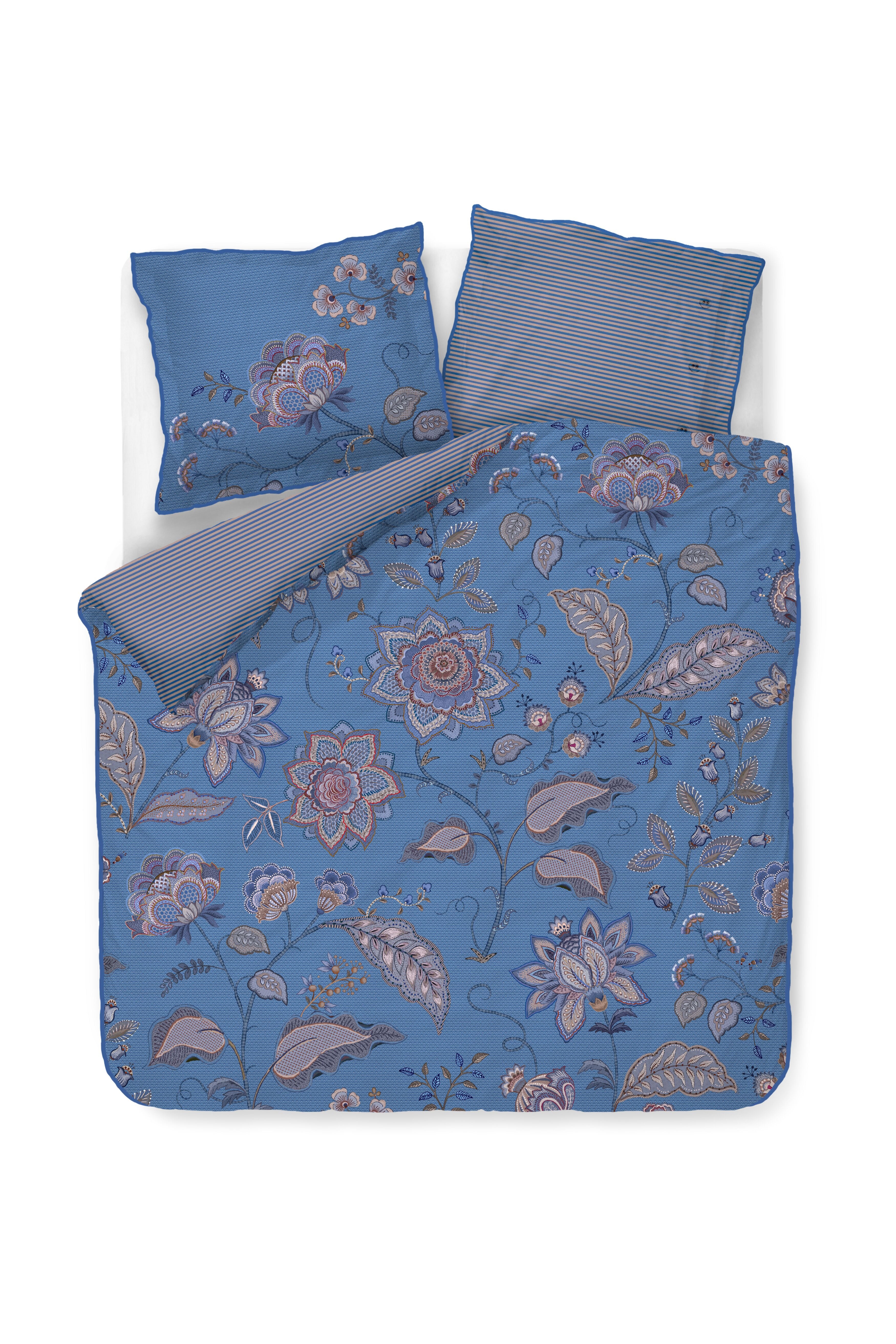 Pip Studio Mumbai Night Bettwäsche - Blau