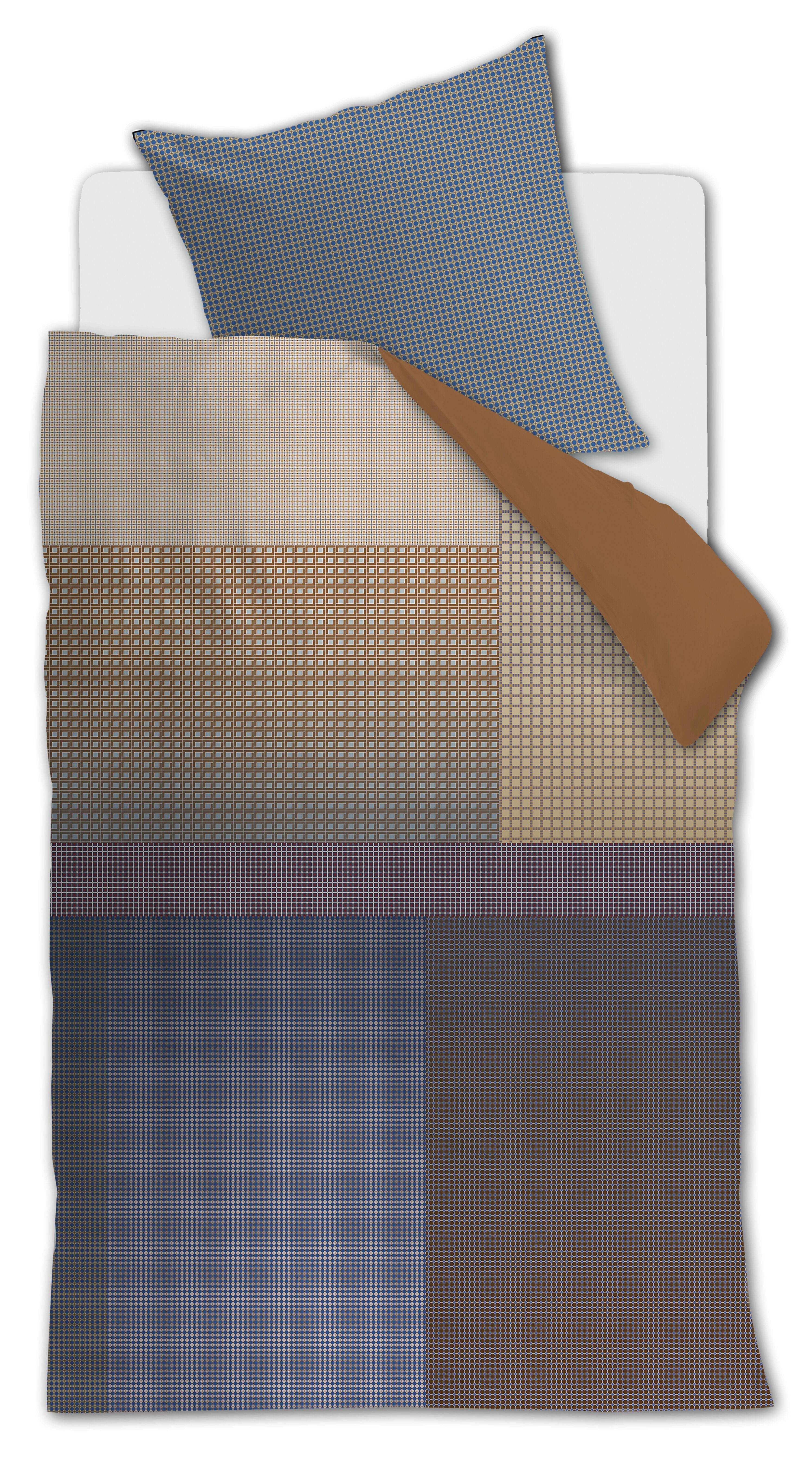 Beddinghouse Dutch Design Oxford Street Bettwäsche - Blau