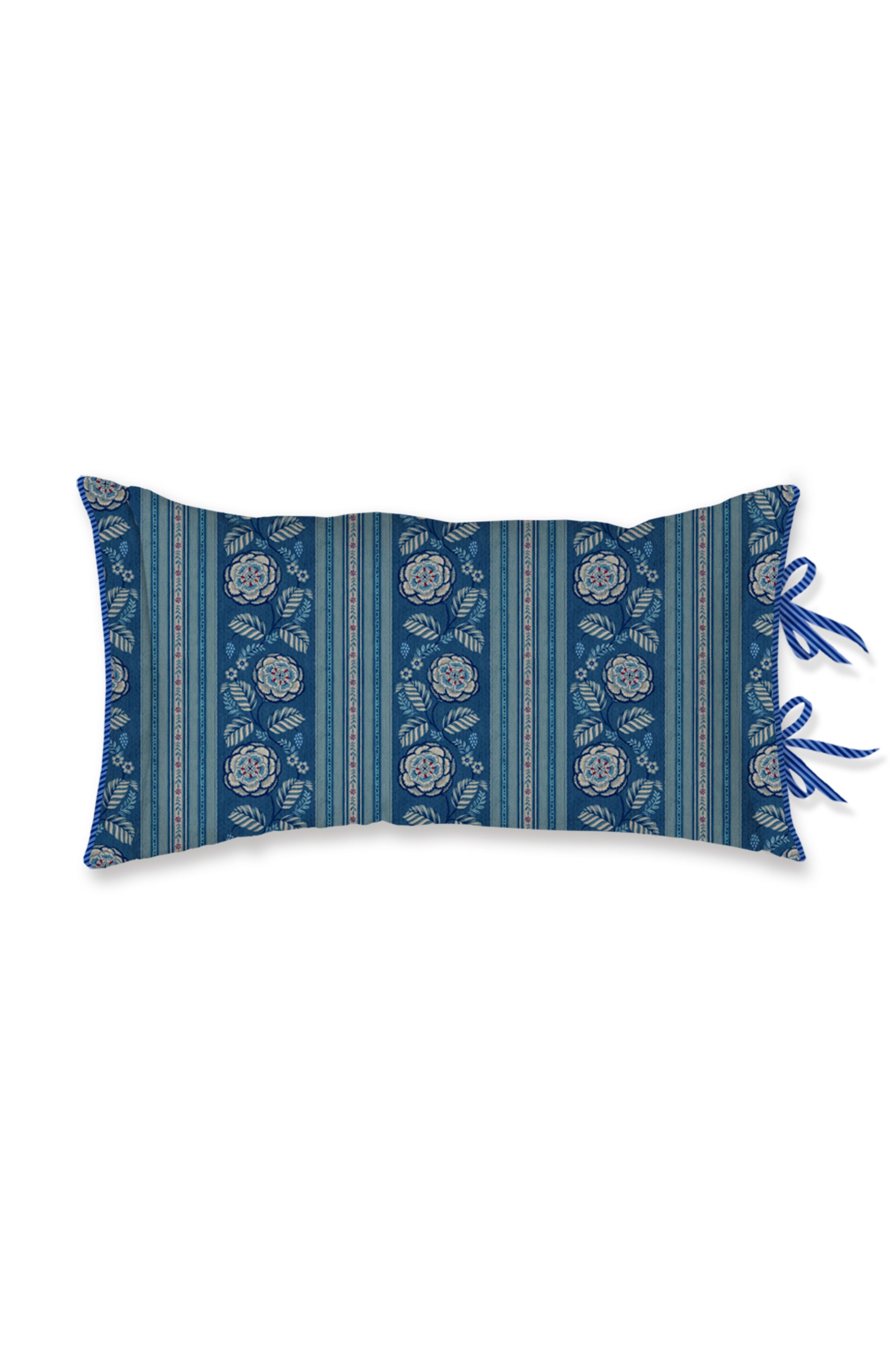 Pip Studio Rosa Rani Kissen - Dunkelblau