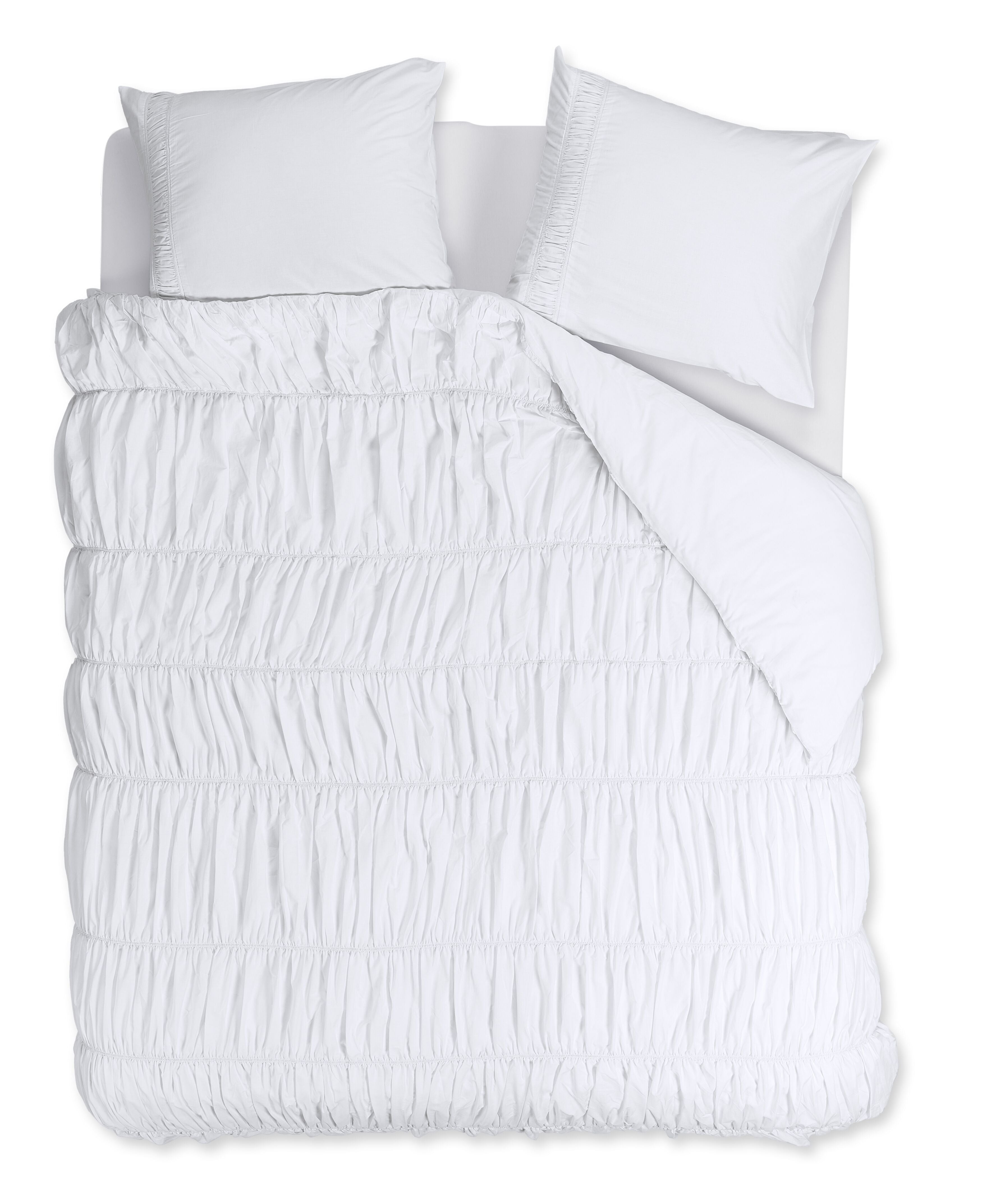 Rivièra Maison Ruffle Bettwäsche - Weiß