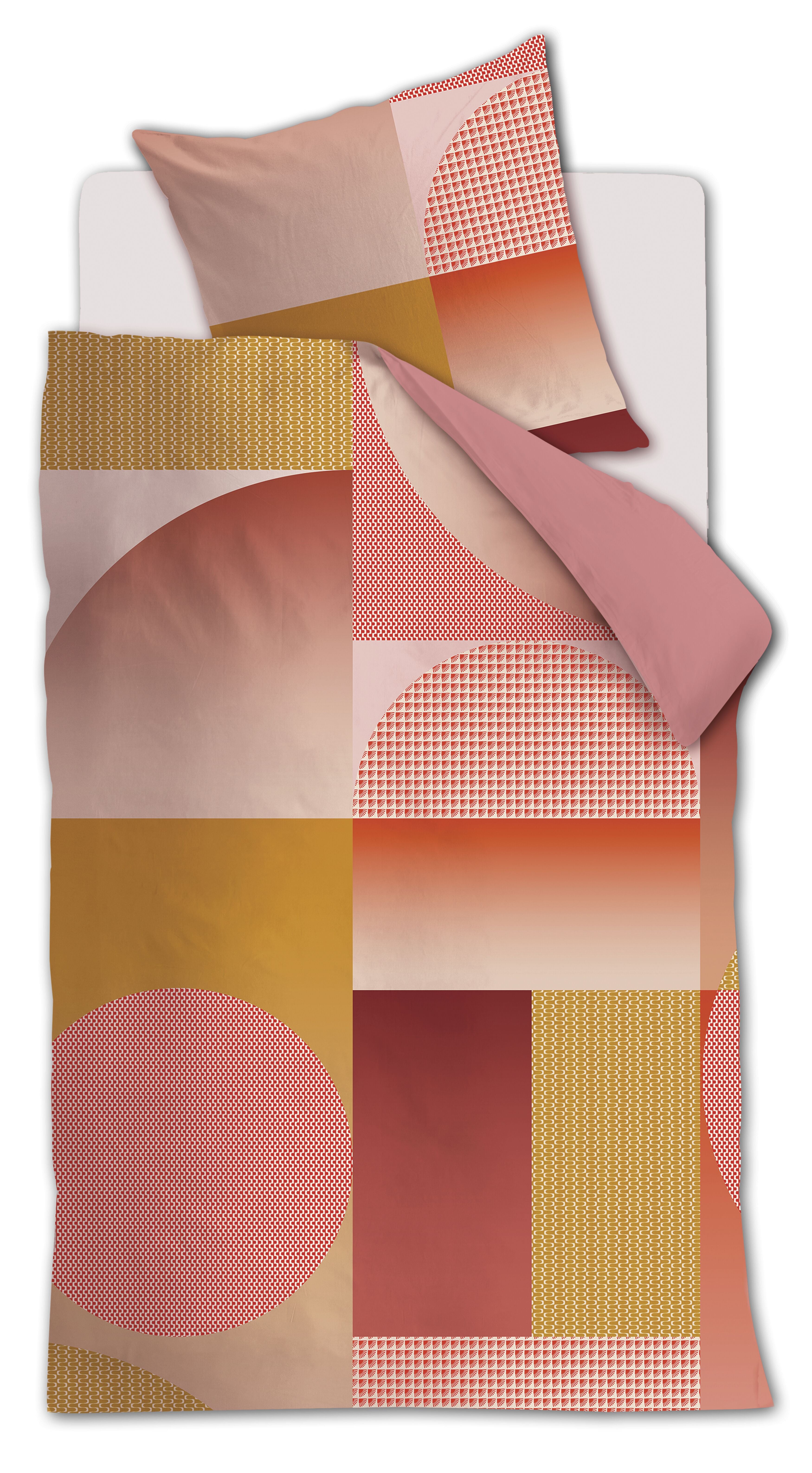 Beddinghouse Dutch Design Sunset Boulevard Bettwäsche - Koralle