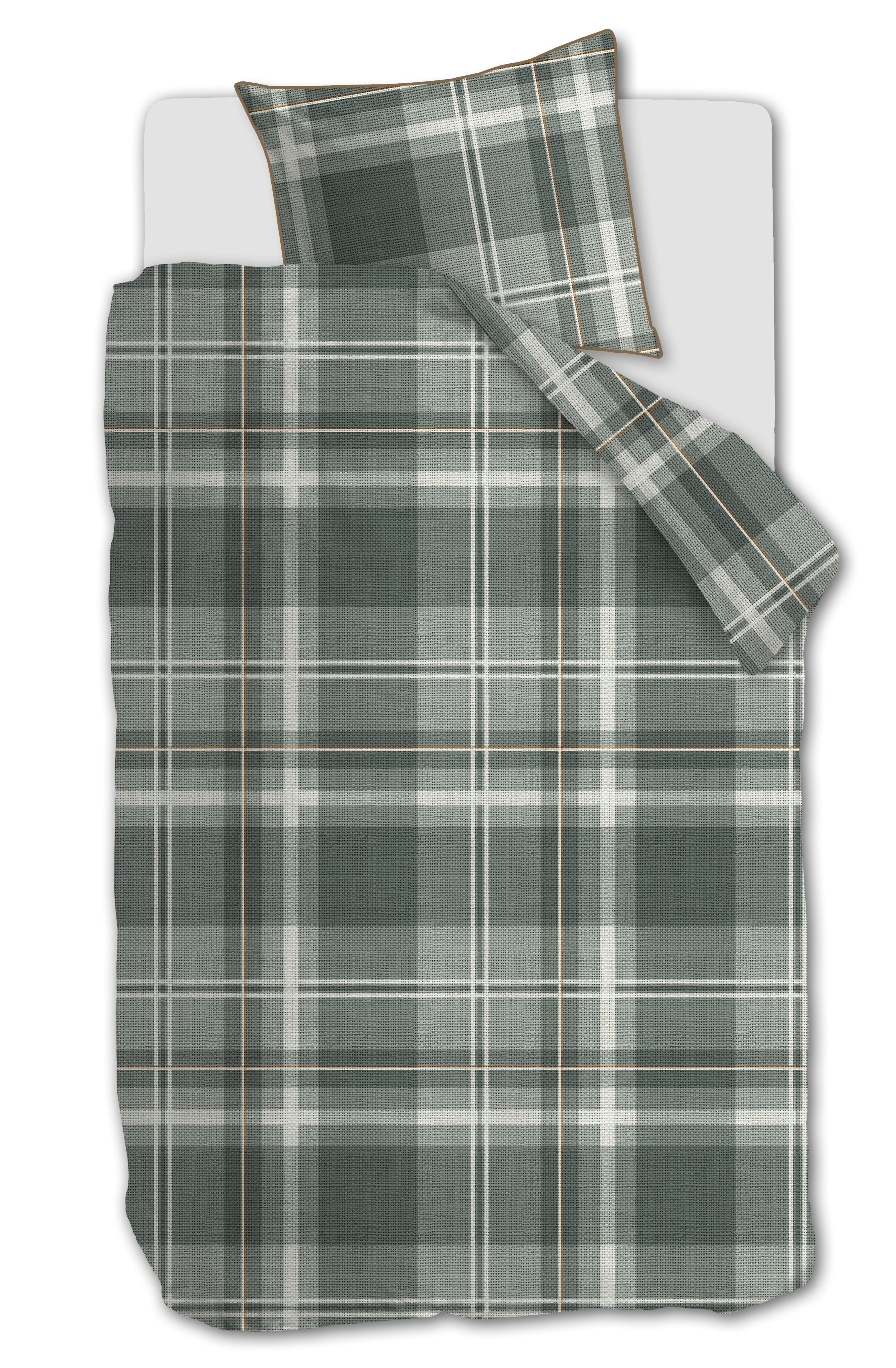 Rivièra Maison Tartan Check Bettwäsche - Grün