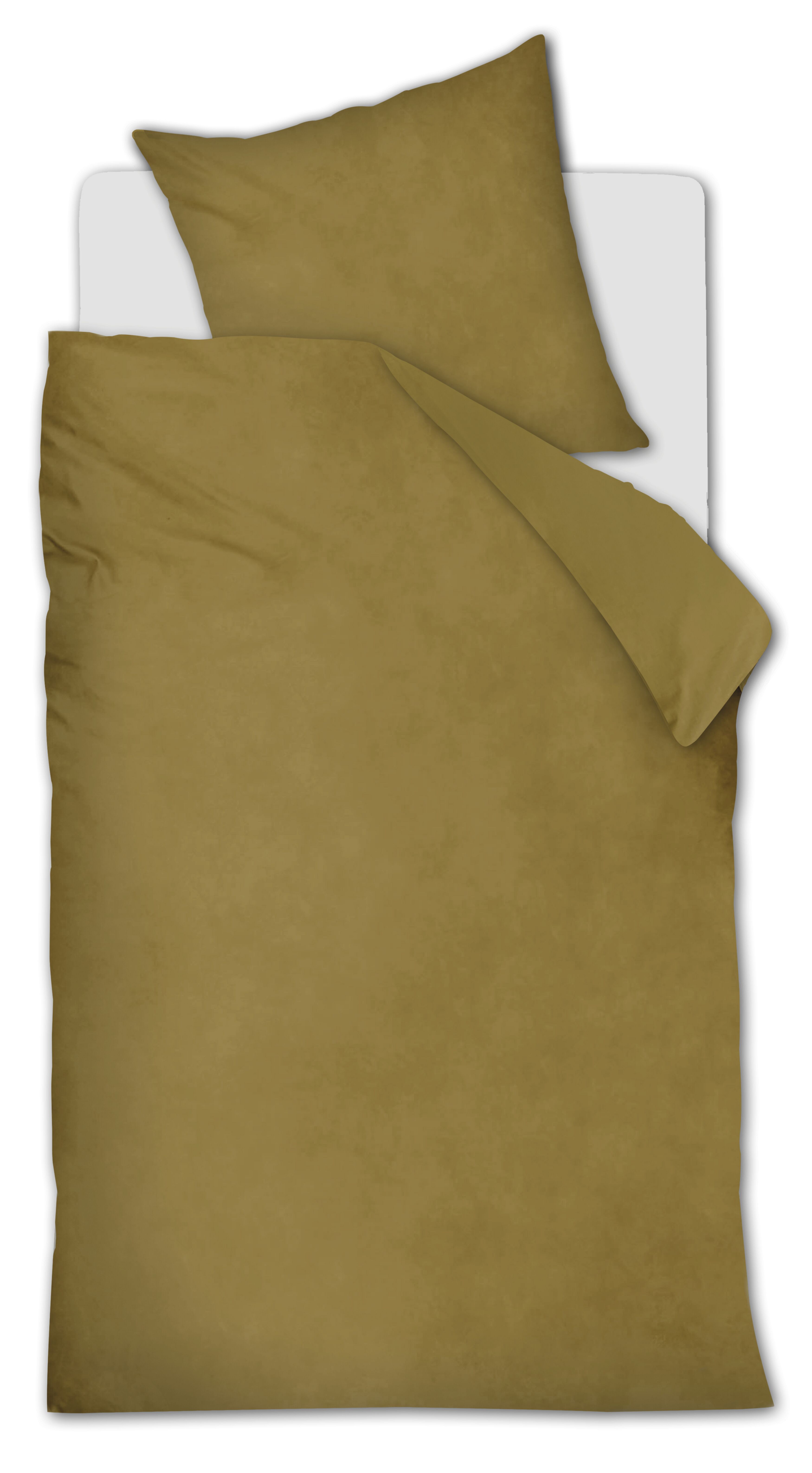 Ambiante Velvety Bettwäsche - Ochre