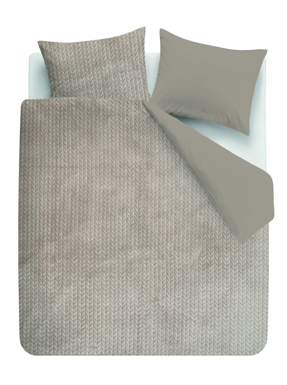 Rivièra Maison Whisper Soft Bettwäsche - Taupe
