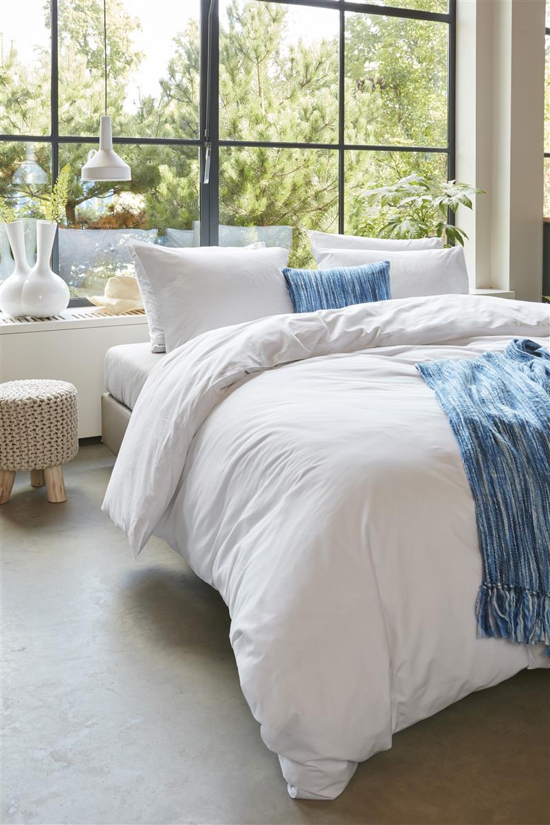 Beddinghouse BH Percale Cotton PC Pillowcase - White