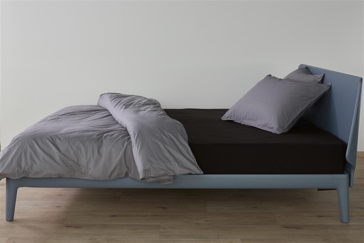 Beddinghouse Splittopper Spannbettlaken - Jersey - Schwarz
