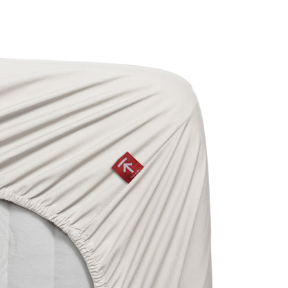 Beddinghouse Splittopper Spannbettlaken - Perkal Baumwolle - Off-White