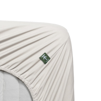 Beddinghouse Topper Spannbettlaken - Perkal Baumwolle - Off-White