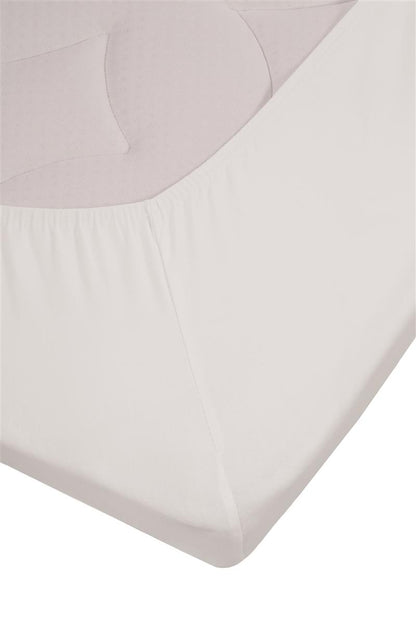 Beddinghouse Splittopper fitted sheet - Jersey Lycra - White