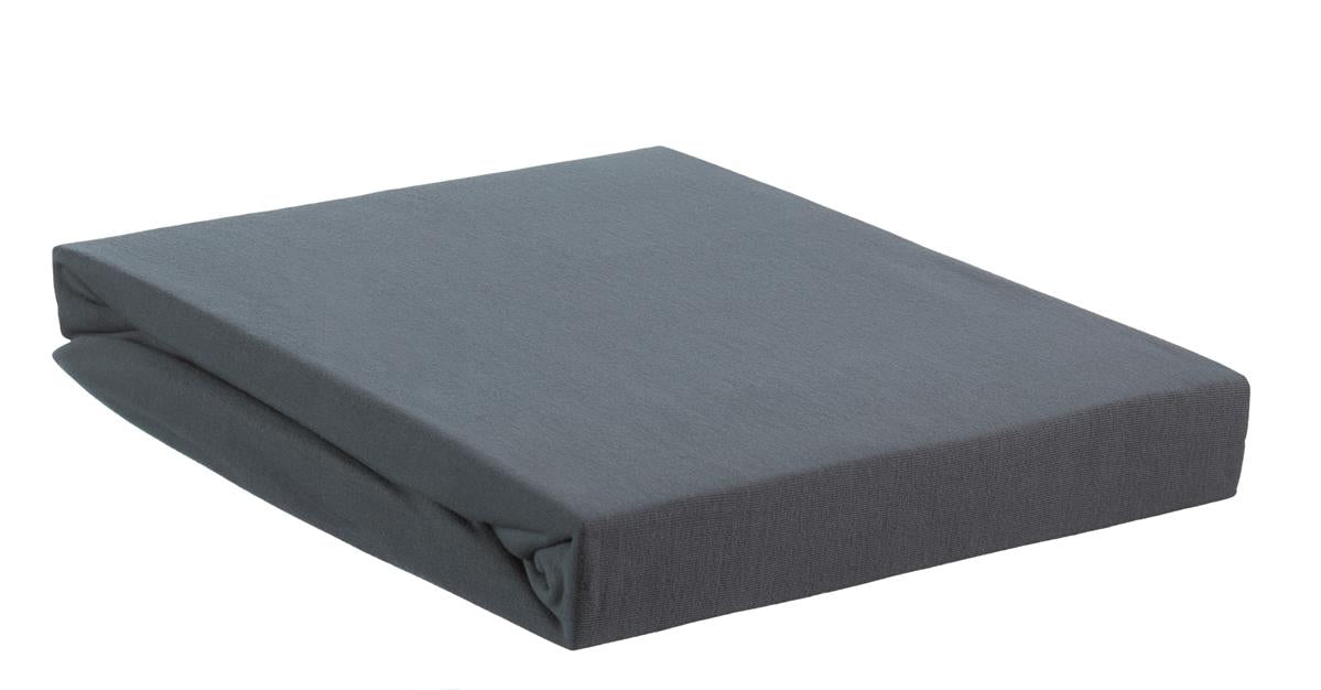 Beddinghouse Topper Spannbettlaken - Jersey Lycra - Kaltes Grau