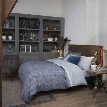 Riviera Maison Amsterdam Loft Bettwäsche - Blaugrau