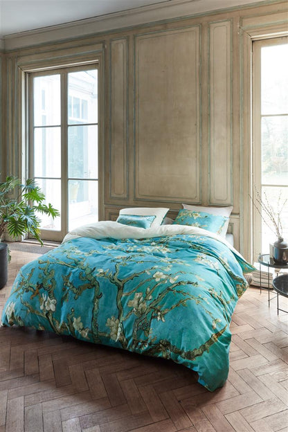 Beddinghouse x Van Gogh Museum Almond Blossom Bettwäsche - Blau