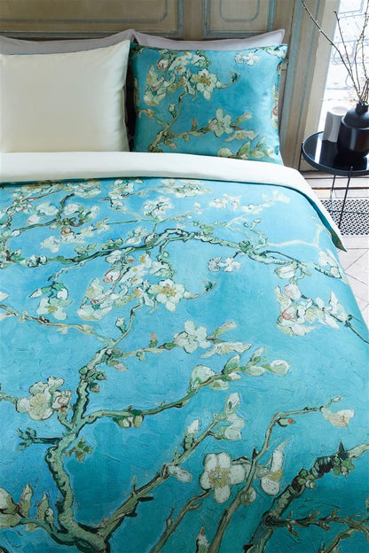 Beddinghouse x Van Gogh Museum Almond Blossom Bettwäsche - Blau