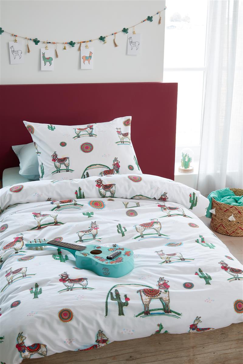 Beddinghouse Kids Lama Adventure Bettwäsche - Multi