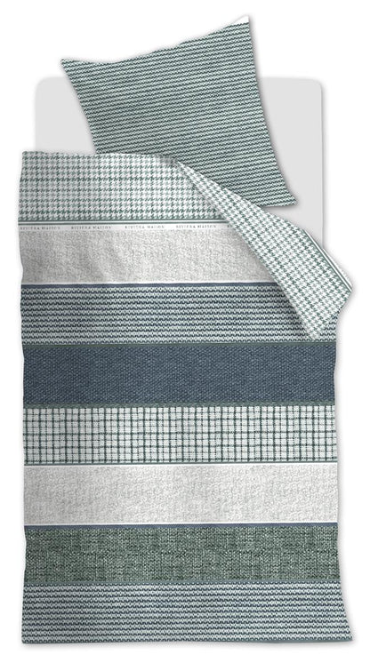 Riviera Maison Tailor Bettwäsche - Grün