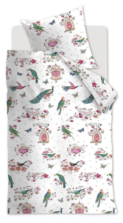 Beddinghouse Kids Sweet Birds Bettwäsche - Rosa