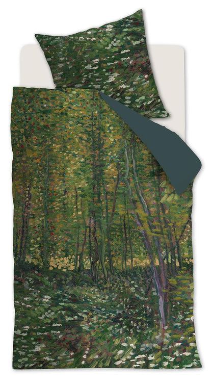 Beddinghouse x Van Gogh Museum Trees Bettwäsche - Grün