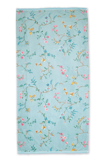 Pip Studio Les Fleurs Badtextilien - Blau