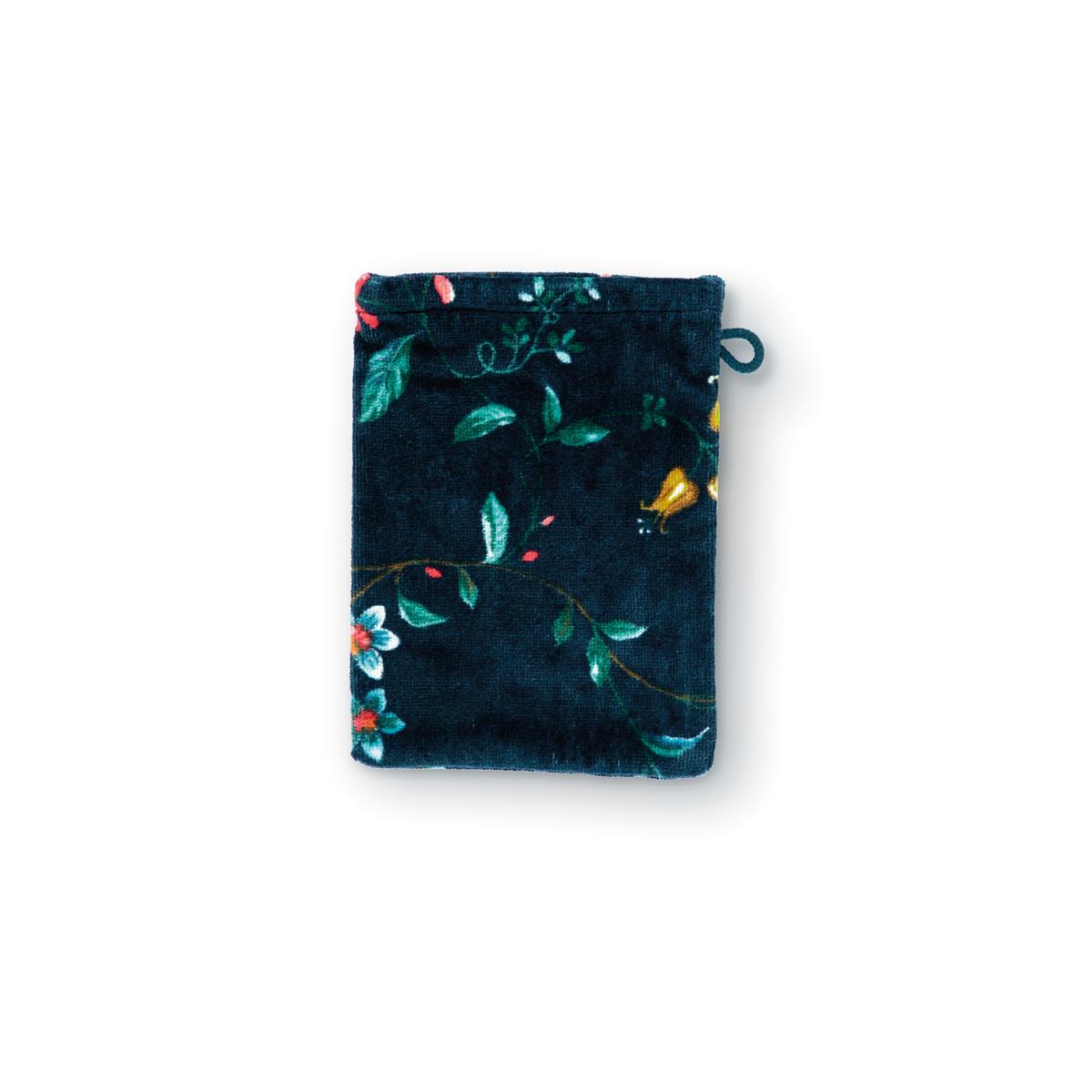 Pip Studio Les Fleurs Badtextilien - Dunkelblau