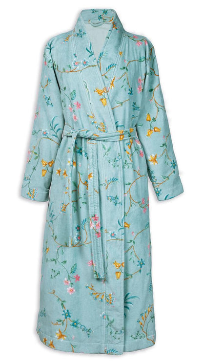 Pip Studio Les Fleurs Bademantel - Blau