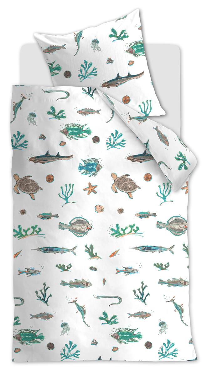 Beddinghouse Kids Deep in the Sea Bettwäsche - Blau