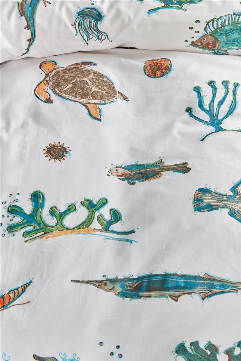 Beddinghouse Kids Deep in the Sea Bettwäsche - Blau