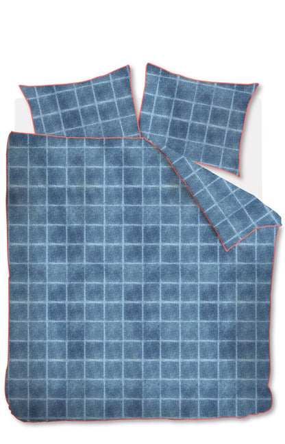 At Home by BeddingHouse Denim Bettwäsche - Blau
