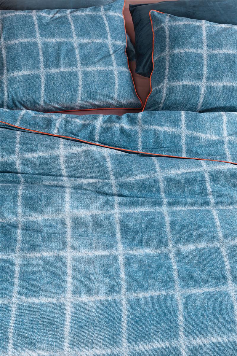 At Home by BeddingHouse Denim Bettwäsche - Blau