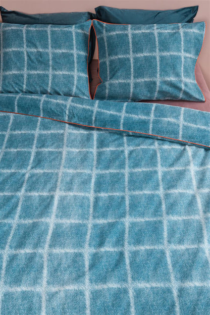 At Home by BeddingHouse Denim Bettwäsche - Blau