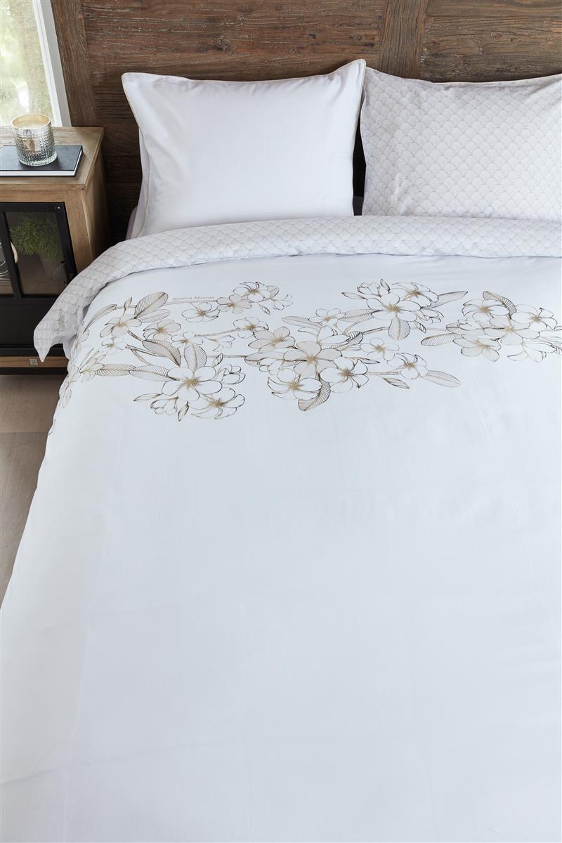 Riviera Maison Plumeria Bettwäsche - Natur