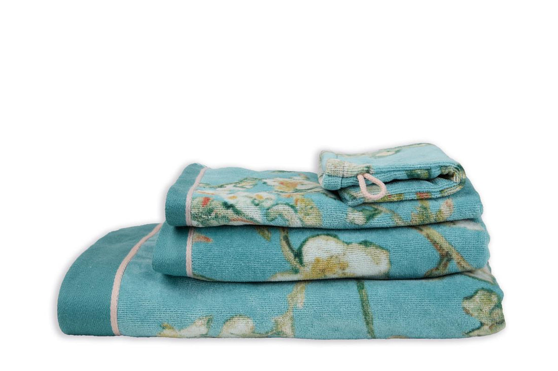 Beddinghouse x Van Gogh Museum Blossom Badtextilien - Blau