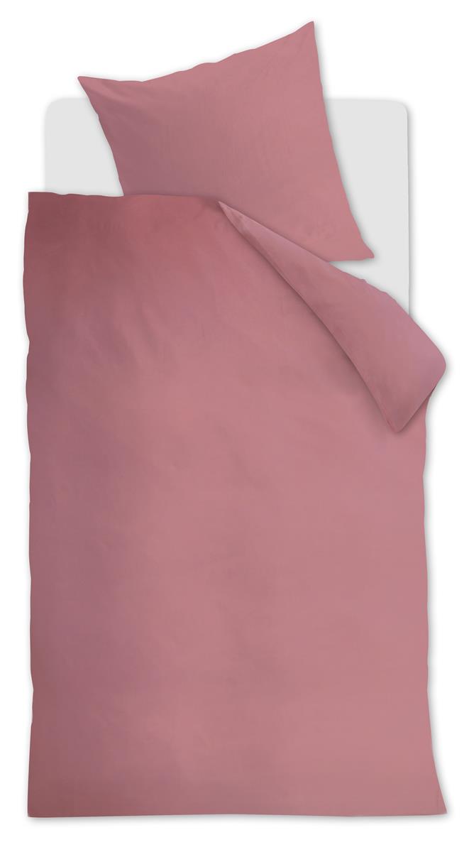 Ambiante Cotton Uni Bettwäsche - Rosa