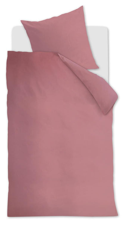 Ambiante Cotton Uni Bettwäsche - Rosa