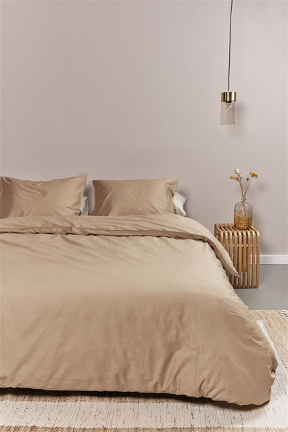 Ambiante Cotton Uni Bettwäsche - Khaki