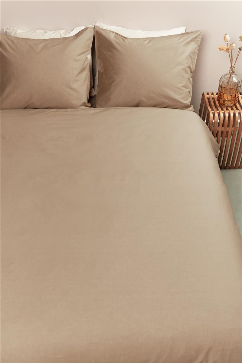 Ambiante Cotton Uni Bettwäsche - Khaki