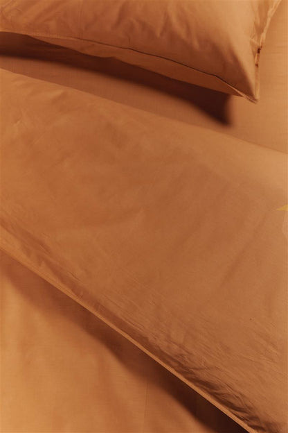 Ambiante Cotton Uni Bettwäsche - Orange