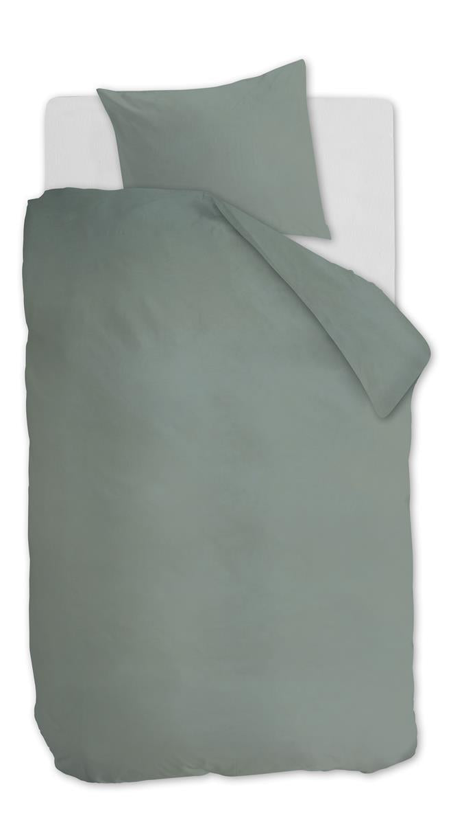 Ambiante Cotton Uni Bettwäsche - Grün