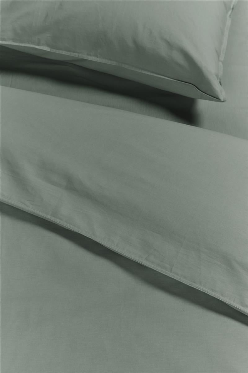 Ambiante Cotton Uni Bettwäsche - Grün