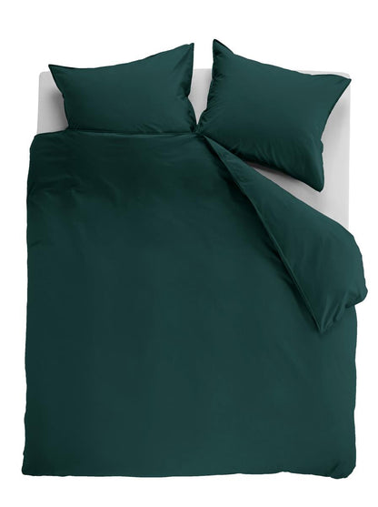 Ambiante Cotton Uni Bettwäsche - Dunkelgrün