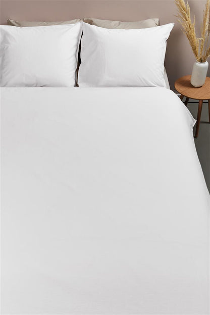 Ambiante Cotton Uni Bettwäsche - Weiß
