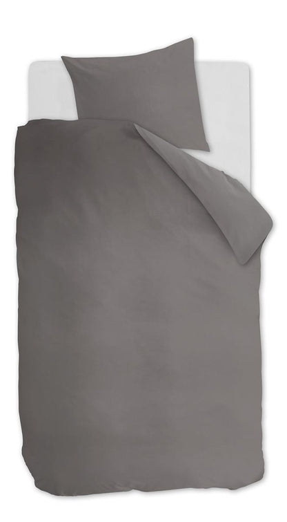 Ambiante Cotton Uni Bettwäsche - Grau