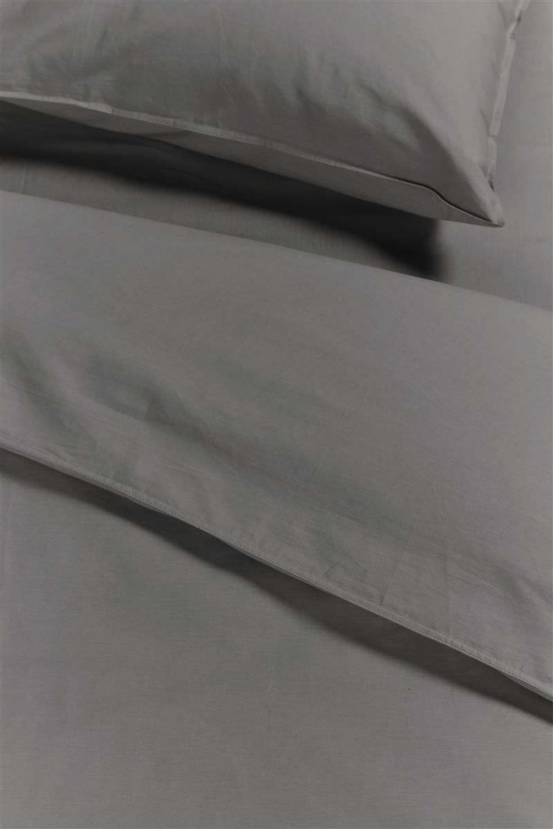 Ambiante Cotton Uni Bettwäsche - Grau